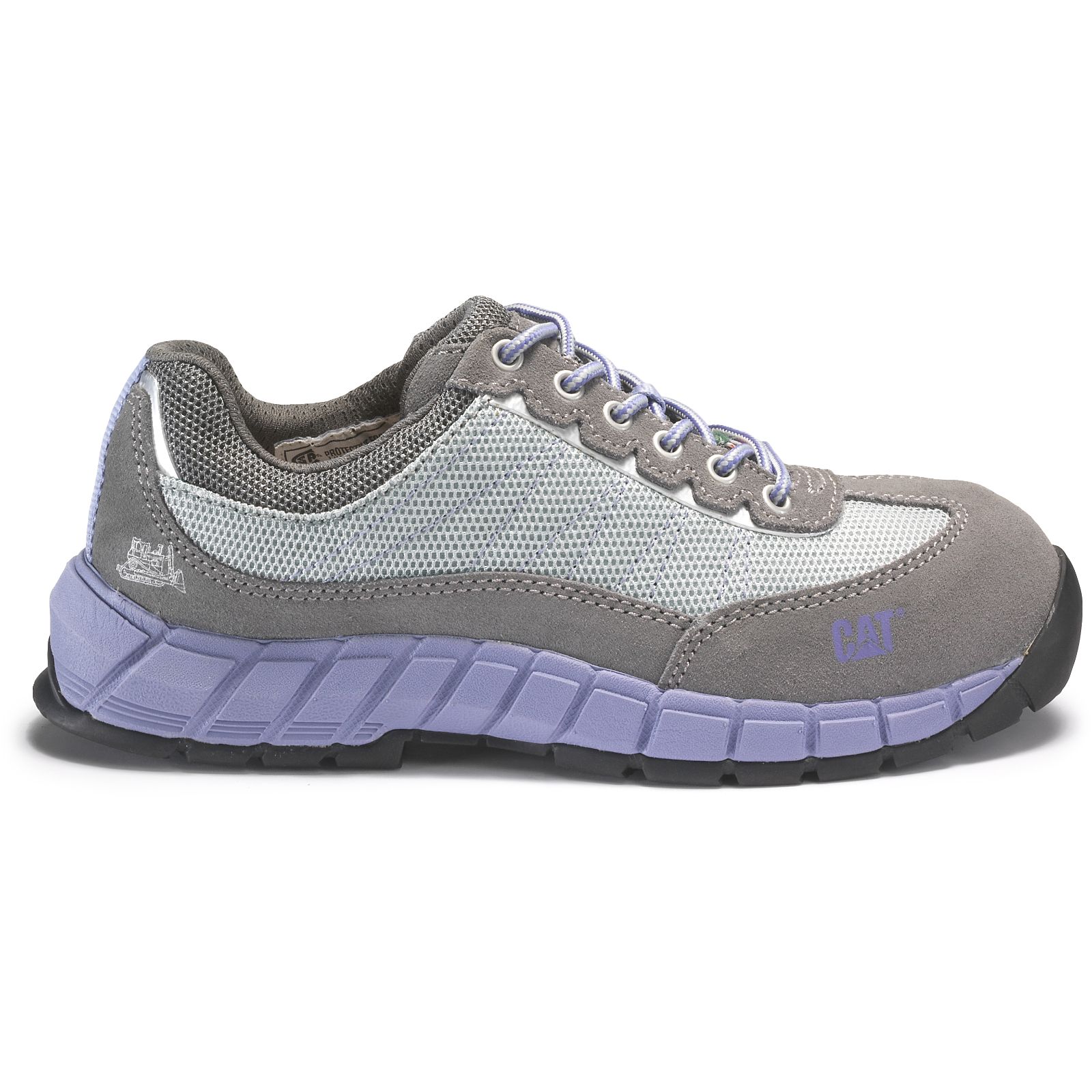 Caterpillar Exact Csa Steel Toe - Womens Steel Toe Shoes - Grey - NZ (041FGAYQL)